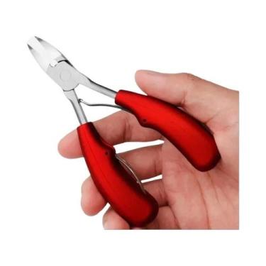 Imagem de Tesoura de Unhas de Aço Inoxidável com Ponta Olecranon - Para Manicure