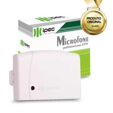 Imagem de Microfone Câmera Dvr Cftv Universal Segurança Ipec