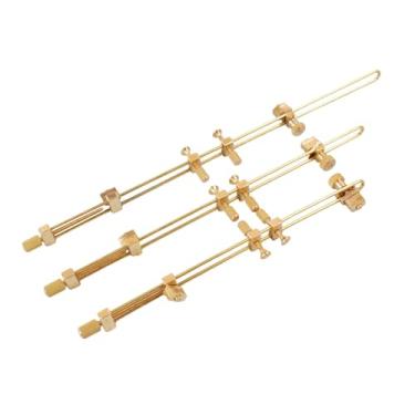 Imagem de Dynwave 3 peças Brass Violin Family Crades Cramps Kit de Manutenção de Viola Viola Ferramentas de Reparação de Violino para o corpo, Grande