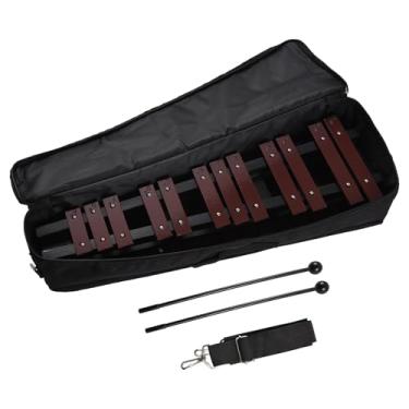 Imagem de Glockenspiel Instrumento, Dobrável Xilofone Quadro De Madeira 30 Nota Glockenspiel Instrumento De Percussão Xilofono Instrumento Com Bolsa De Transporte 2 Marretas para