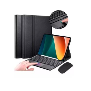 Imagem de Capa com Teclado + Mouse Para Tablet Redmi Pad SE 8.7 - Fam