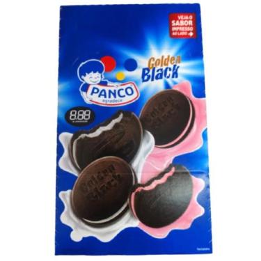 Imagem de Biscoito Recheado Golden Black Baunilha 336g - 8x42g Panco