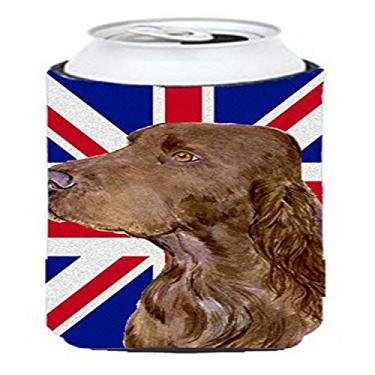 Imagem de Field Spaniel with English Union Jack British Flag Tall Boy Beverage Insulator Hugger SS4967TBC
