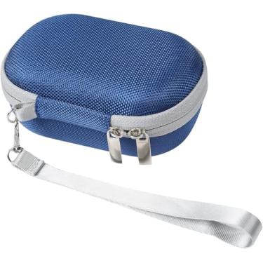 Imagem de Levigo Capa para mouse de proteção de viagem EVA compatível com Logitech M510/M330/M720/G304/G305/MX Anywhere 3/Signature M650/G Pro/G Pro X, caixa de armazenamento de mouse portátil (azul)