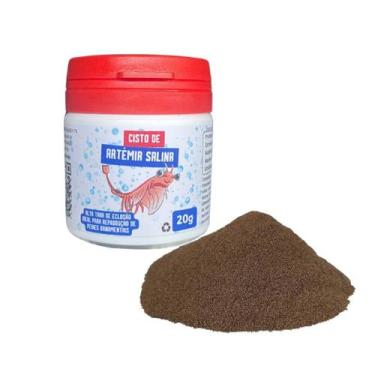 Imagem de Cisto de Artêmia Salina 20g Ovos de Artemia Betta - Hanimal