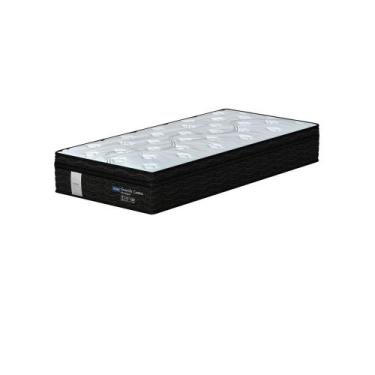 Imagem de Colchão Solteiro Mola Ensacada Probel Munique (88x188x30cm) Branco, Br