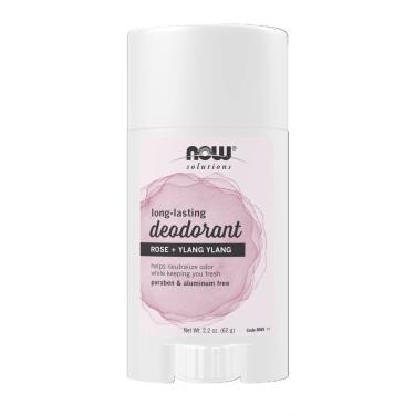 Imagem de Desodorante Stick now Solutions, aroma de rosa de longa duração de 65 ml