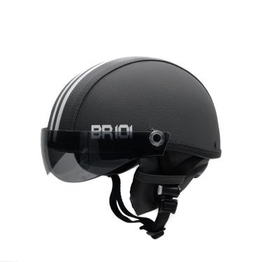 Imagem de Capacete Coquinho Scooter Elétrica Bike Grafite Viseira