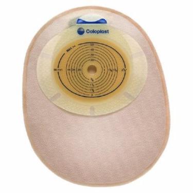 Imagem de Ostomia Pouch SenSura Sistema de peça única 3/8 a 3 polegada stoma fechado end flat, trim para caber opaco 30 contagem por coloplast