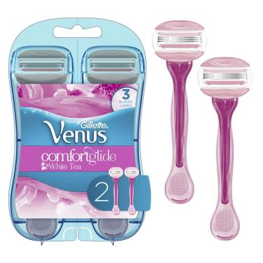 Imagem de Lâminas de barbear descartáveis Gillette Venus ComfortGlide 2 Women