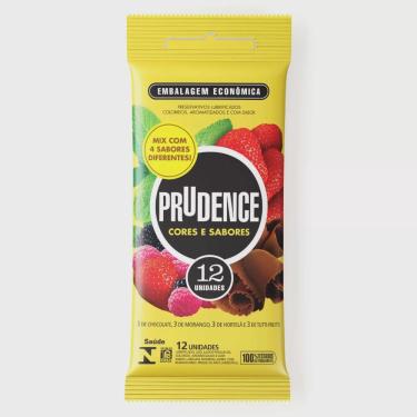 Imagem de Preservativo prudence coressabores party pack com 12