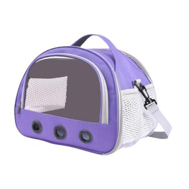 Imagem de Ｂｅｓｇａ Hamster transportar estojo portátil de transporte portátil zíper de zíper leve gaiola de porco de porco de porco de porco gaiola para hamster, Tolet