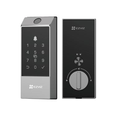 Imagem de Fechadura Digital DL04 PRO EZVIZ Biometria, Senha, APP, IP55