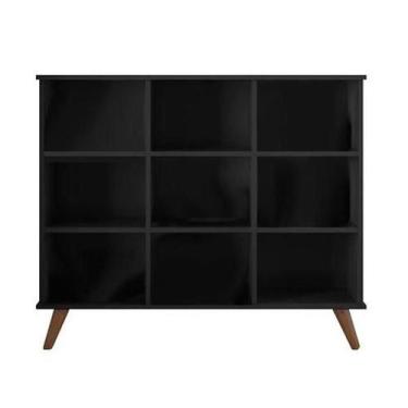 Imagem de Nicho Organizador Retro 108 x 92,5cm Preto - Qmovi