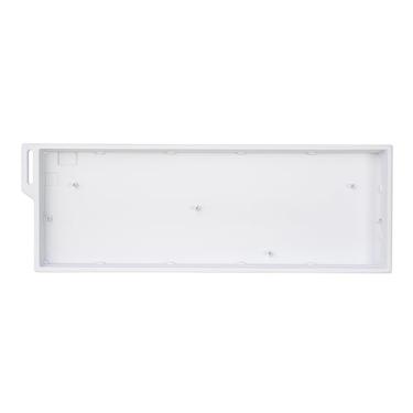 Imagem de Sumgsn Caixa de teclado para jogos de alumínio 60%, capa de teclado de alumínio branco adequada para teclados mecânicos Rakka 61/64