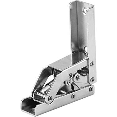 Imagem de 1 peça dobradiça dobrável 90 graus macio dobradiça leve reclinável sofá mesa elevador suporte articulação armário dobradiça