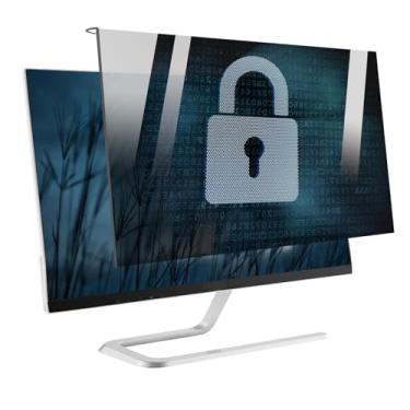 Imagem de HXLXWUSC Película de privacidade removível antirreflexo para tela de computador com luz azul, protetor de tela antiespiamento de 18-32 polegadas para escritório (20/22 polegadas 491 x 320 mm)