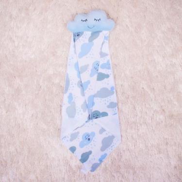 Imagem de Naninha Para Bebe Bichinhos Nuvem Azul - Miguel Baby