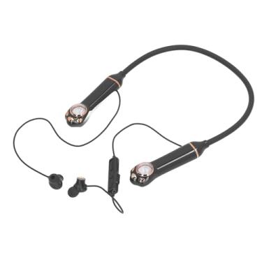 Imagem de Fones de Ouvido Com Fita para o Pescoço, Fones de Ouvido Magnéticos Bluetooth5.3 à Prova D'água IPX5 Com Luz de Fundo RGB, Som Estéreo HIFI, Modo Duplo MP3, Ergonômico, para