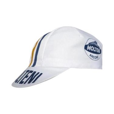 Imagem de Boné de Ciclismo Retro Team Molteni - Respirável e com Proteção Solar,
