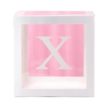 Imagem de Caixa de Balão Transparente para Chá de Bebê, Aniversário e Casamento,