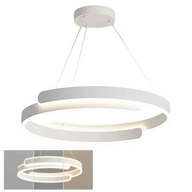 Imagem de Lustre Pendente Plafon Luminaria LED 3 em 1 Moderno Luxo Decoraçao Casa Quarto Sala de Estar Recepçao Ambiente Residencial Comercial