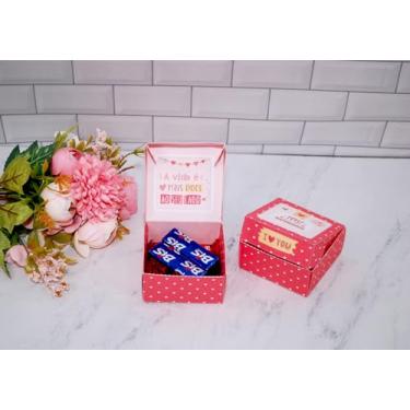 Imagem de Dia Dos Namorados - 10 Caixinhs a Para Doces ou Para com berço para Bijuterias - Pegue e Monte (Sem Berço)