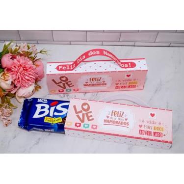 Imagem de Dia Dos Namorados - 10 Capinhas Para Caixa De Bis - Pegue e Monte