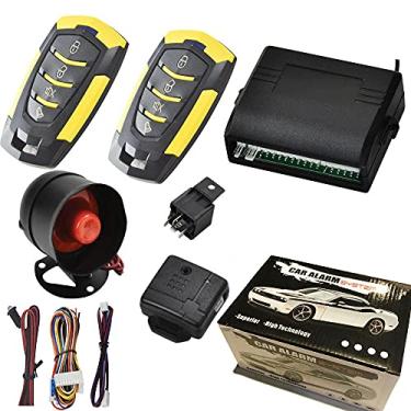 Imagem de MACHSWON Kit De Sistema Central Carro, Alarme, Imobilizador, Entrada Sem Chave, Travamento, Segurança