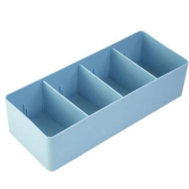Imagem de Caixa De Armazenamento De Mesa Com Divisória Destacável, Organizador D