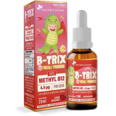 Imagem de B-Trix Kids Metilcobalamina Gts 20Ml Sab Morango Flora - Flora nativa