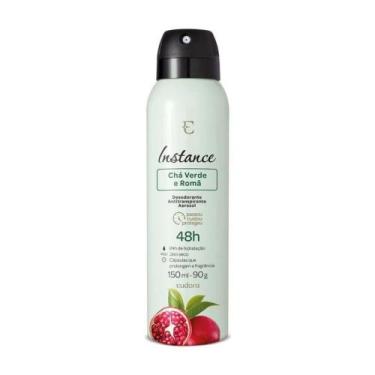 Imagem de Desodorante Antitranspirante Aerossol Instance Chá Verde e Romã 150ml 