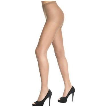 Imagem de Meia Calça Lupo Loba 5765-001 Dedos Livres Fio 15, G, Pó de arroz