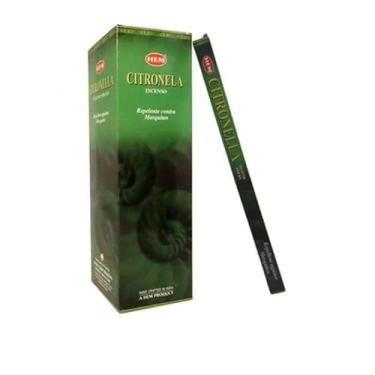 Imagem de Incenso de Citronela, Kit com 12 Unidades, Repelente Natural, Aroma Refrescante