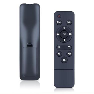 Imagem de WDZP Novo controle remoto de substituição para TMY V08, AuKing M8-F, NISOO M10, PANSEBA HI-04 Mini Projetor