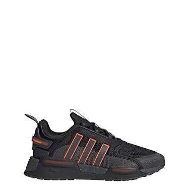 Imagem de adidas T nis feminino NMD_R1 V3, Tra o cinza/tra o cinza/preto central, 9