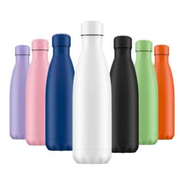 Imagem de Garrafa Térmica 500ml Aço Inox Portátil Viagem 1 Unidade MS913 - Sunor