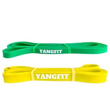 Imagem de Kit Super Band Elástico Extensor Leve e Médio Yangfit