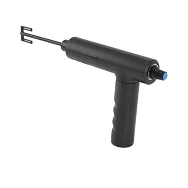 Imagem de KIMISS Misturador de Resina de Epóxi Elétrica Portátil - Agitador Elétrico Dobrável para Tinta, Cerâmica, Esmalte e Mistura de Pigmentos - USB Recarregável, Design Compacto, Ação de Agitação de 4 Mandes (Preto)