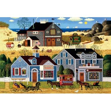 Imagem de Buffalo Games - Quebra-Cabeça Charles Wysocki Devilstone Harbor De 2.000 Peças Para Adultos Noites Jogos Desafiadoras E Perfeitas. Tamanho Finalizado: 38,50 X 26,50.