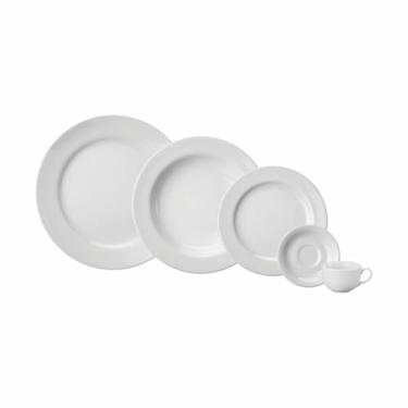 Imagem de Serviço de Jantar e Café 20 Peças em Porcelana, Modelo Voyage, Redondo, Porcelana Schmidt