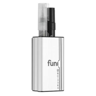 Imagem de PATIKIL 1 Pack Magnetic Dry Erase Eraser, 1.9x3.5in Magnetic Whiteboard Eraser Aluminum Metal for White Board Glass Calendar Board Fridge Refrigerator Office Supplies, Small, 48x88mm