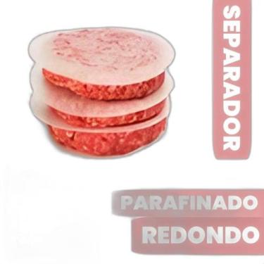 Imagem de Papel Manteiga Parafinado Separador Hamburguer Redono 12,8Cm - Mamedes