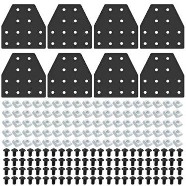 Imagem de Suporte de canto Seekliny em forma de T de 12 furos 2040 Extrusion x8