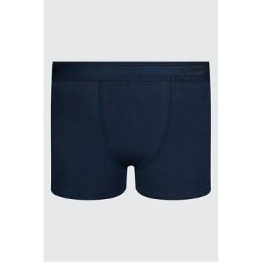 Imagem de Cueca Boxer Infantil Lupo 00150-003 Sem Costura Lisa Algodão T. P/GG, 