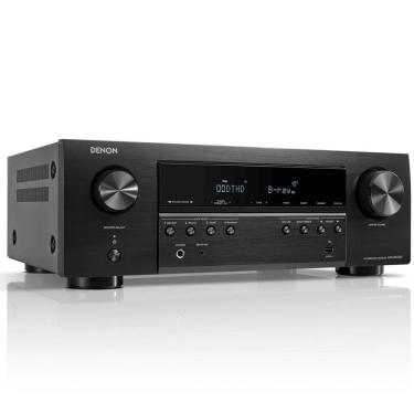 Imagem de Receiver Denon AVR-S570BT 5.2ch 70W 8K UHD Dolby Digital Dolby TrueHD DTS-HD HDR10+  Wi-Fi Bluetooth Preto 110v