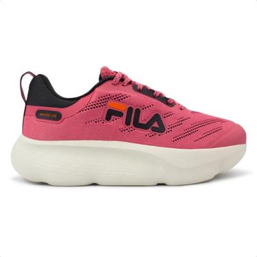 Imagem de Tenis Fila Maxxi Lite Feminino, Azalea/Black/Vibrant Orange, 39