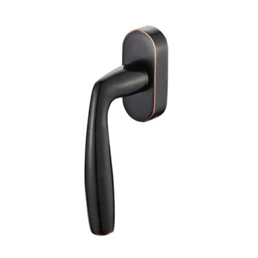 Imagem de 1 peça Maçaneta de porta de latão dourado/prateado, puxador de janela, tela, maçanetas de janela, ferragens simples e mo