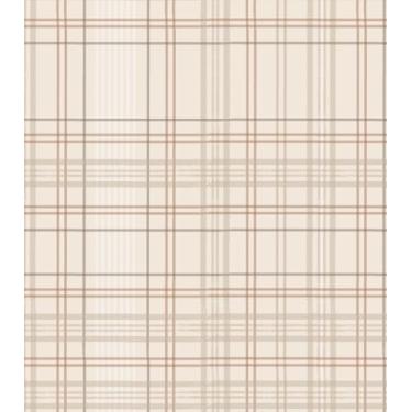 Imagem de HomKihapai Papel de parede Peel and Stick Xadrez Boho Neutro - Papel de parede autoadesivo de vinil impermeável para paredes, cozinha Backsplash, banheiro, quarto, aluguel (leve, 43,9 cm x 600 cm)