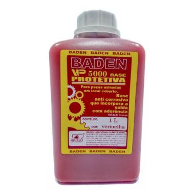 Imagem de Verniz Base Protetiva Interno Para Peças Usinadas Vermelha 1L - Baden 